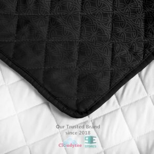 Raven And Wolf Fenrir Viking Quilt Bedding Set