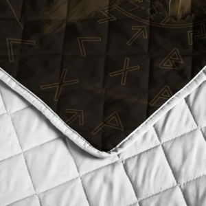 Raven Valknut Quilt Bedding Set