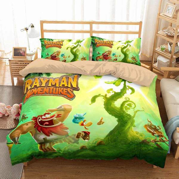 Rayman Adventures Duvet Cover and Pillowcase Set Bedding Set Rayman Adventures Duvet Cover and Pillowcase Set Bedding Set