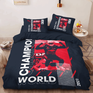Red Bull Racing Max Verstappen World Champion Bedding Set