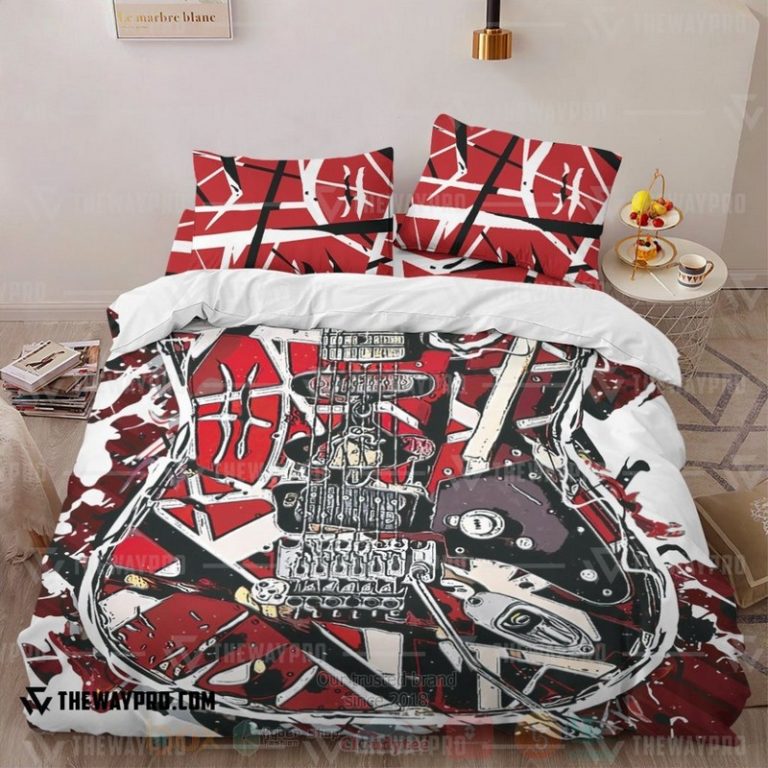 Red-Frankenstrat-Custom-Bedding-Set-1