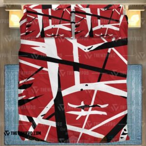 Red Frankenstrat Strings Custom Bedding Set