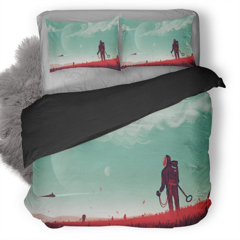 Red Grass Digital Painting Concept Art Tm Duvet Cover and Pillowcase Set Bedding Set Red Grass Digital Painting Concept Art Tm Duvet Cover and Pillowcase Set Bedding Set