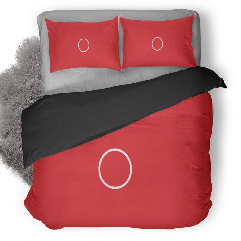 Red Minimalism Image Duvet Cover and Pillowcase Set Bedding Set Red Minimalism Image Duvet Cover and Pillowcase Set Bedding Set