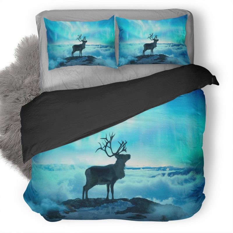 Reindeer Fantasy Art 7N Duvet Cover and Pillowcase Set Bedding Set Reindeer Fantasy Art 7N Duvet Cover and Pillowcase Set Bedding Set
