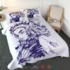 Rengoku Kyoujurou Ink Sketch Art Demon Slayer Kimetsu No Yaiba Bedding Set