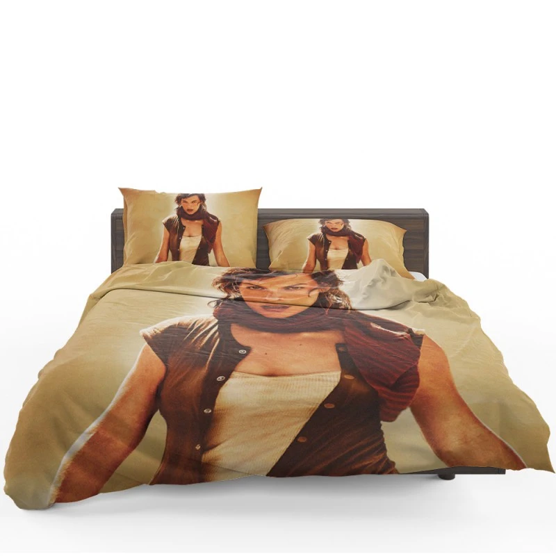Resident Evil Extinction Movie Milla Jovovich Alice Bedding Set Resident Evil Extinction Movie Milla Jovovich Alice Bedding Set