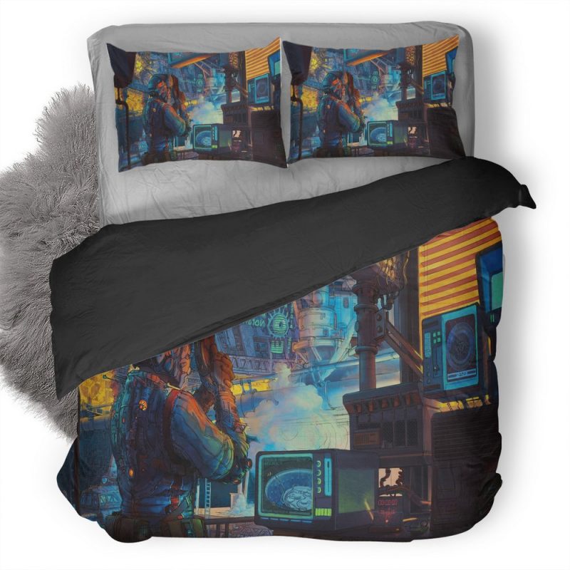 Retro Lab Scifi Artwork 20 Duvet Cover and Pillowcase Set Bedding Set Retro Lab Scifi Artwork 20 Duvet Cover and Pillowcase Set Bedding Set