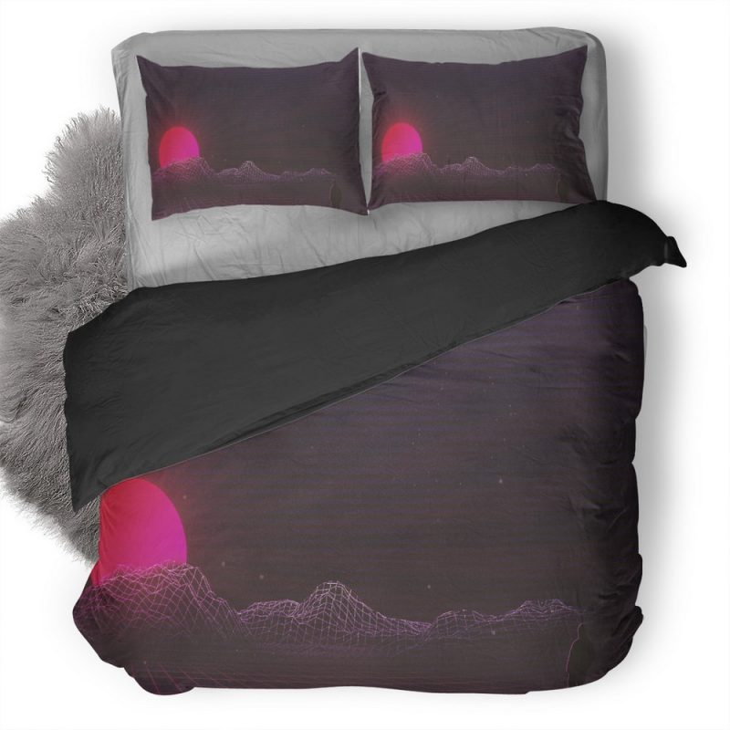 Retrowave Morning Kq Duvet Cover and Pillowcase Set Bedding Set Retrowave Morning Kq Duvet Cover and Pillowcase Set Bedding Set