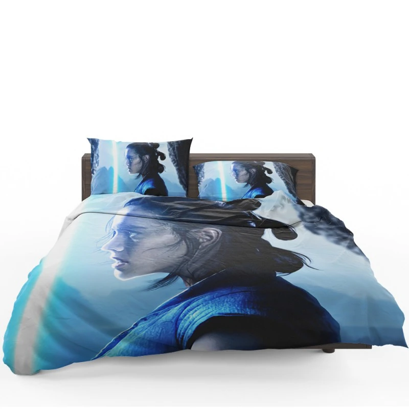 Rey Lightsaber in Star Wars The Last Jedi Movie Bedding Set Rey Lightsaber in Star Wars The Last Jedi Movie Bedding Set