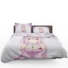 Rezero Emilia Anime Girl Japanese Bedding Set