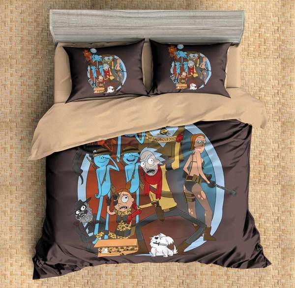 Rick And Morty 1 Duvet Cover and Pillowcase Set Bedding Set Rick And Morty 1 Duvet Cover and Pillowcase Set Bedding Set
