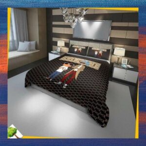 Rick And Morty Gucci Bedding Set