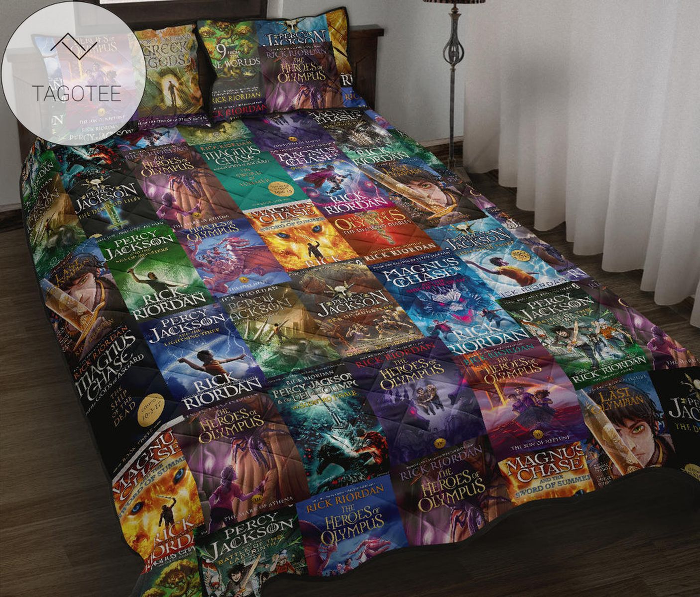 Rick Riordan(Percy Jackson & Magnus Chase) Quilt Bedding Set Rick Riordan(Percy Jackson & Magnus Chase) Quilt Bedding Set
