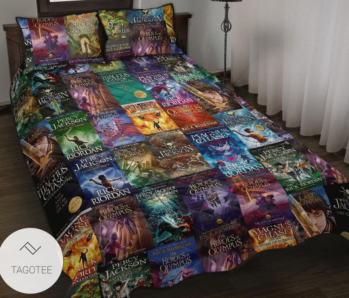 Rick Riordan(Percy Jackson & Magnus Chase) Quilt Bedding Set Rick Riordan(Percy Jackson & Magnus Chase) Quilt Bedding Set