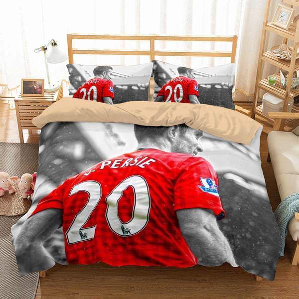 Robin Van Persie Duvet Cover and Pillowcase Set Bedding Set Robin Van Persie Duvet Cover and Pillowcase Set Bedding Set