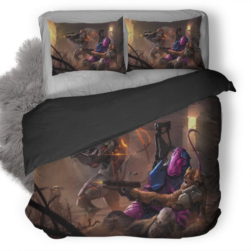 Robotic Scifi War 57 Duvet Cover and Pillowcase Set Bedding Set Robotic Scifi War 57 Duvet Cover and Pillowcase Set Bedding Set