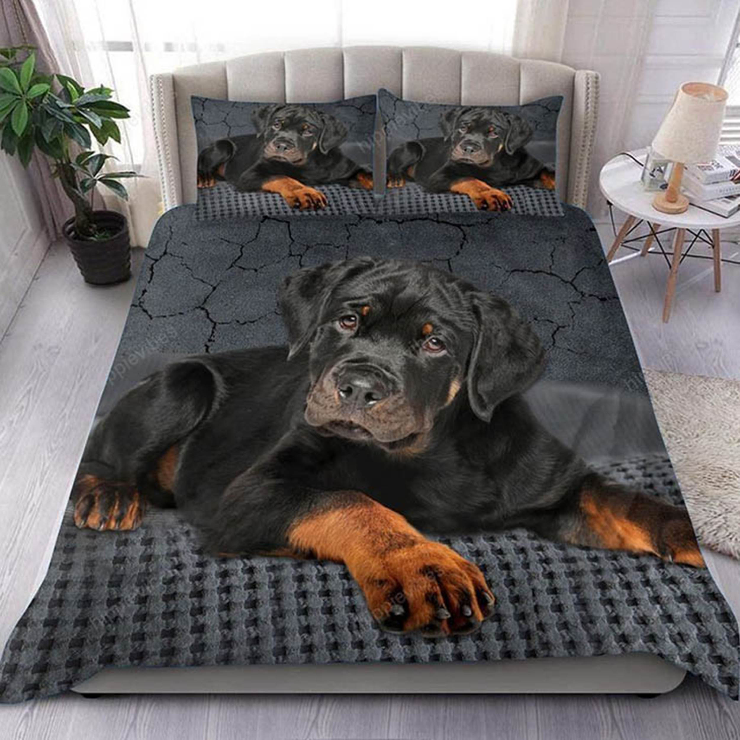 Rottweiler 3D All Over Printed Bedding Set Rottweiler 3D All Over Printed Bedding Set