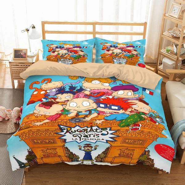 Rugrats Duvet Cover and Pillowcase Set Bedding Set Rugrats Duvet Cover and Pillowcase Set Bedding Set