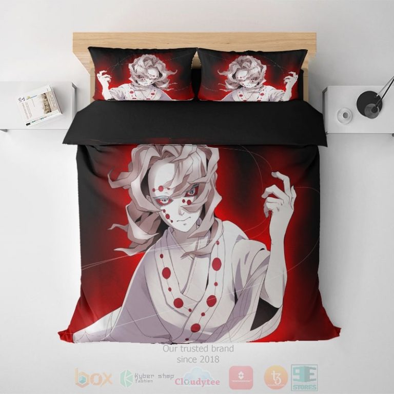 Rui-Dream-Space-Soft-Blend-Demon-Web-Demon-Slayer-Kimetsu-No-Yaiba-Bedding-Set-1