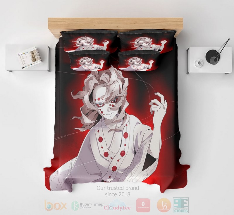 Rui-Dream-Space-Soft-Blend-Demon-Web-Demon-Slayer-Kimetsu-No-Yaiba-Bedding-Set-2