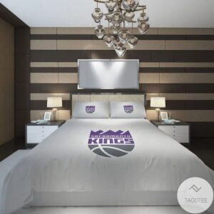 Sacramento Kings Basketball Bedding Set