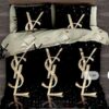 Saint Laurent Paris Inspired Bedding Set