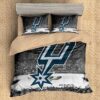 San Antonio Spurs Duvet Cover and Pillowcase Set Bedding Set