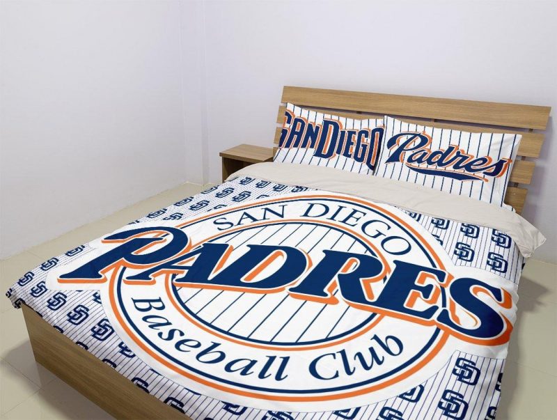 San Diego Padres Duvet Cover and Pillowcase Set Bedding Set 1004 San Diego Padres Duvet Cover and Pillowcase Set Bedding Set 1004