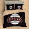 San Francisco Giants Duvet Cover and Pillowcase Set Bedding Set 497