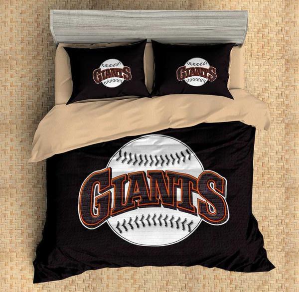 San Francisco Giants Duvet Cover and Pillowcase Set Bedding Set 497 San Francisco Giants Duvet Cover and Pillowcase Set Bedding Set 497