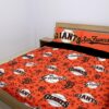 San Francisco Giants Duvet Cover and Pillowcase Set Bedding Set 988