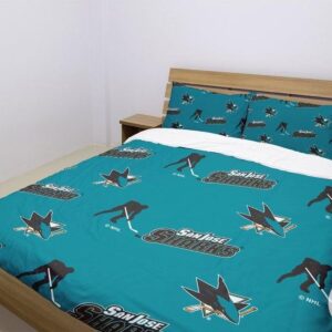 San Jose Sharks Bedding Set