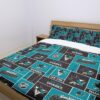 San Jose Sharks Duvet Cover and Pillowcase Set Bedding Set 1006