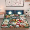 Santa Claus Is Coming To Town All Over Printed Bedding Set