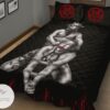 Satan Loves Me Quilt Bedding Set