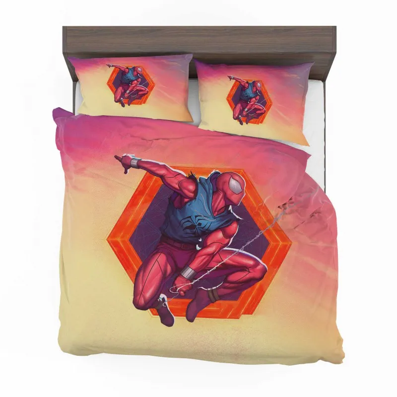 Scarlet-SpiderMan-Web-of-Intrigue-Bedding-Set-1