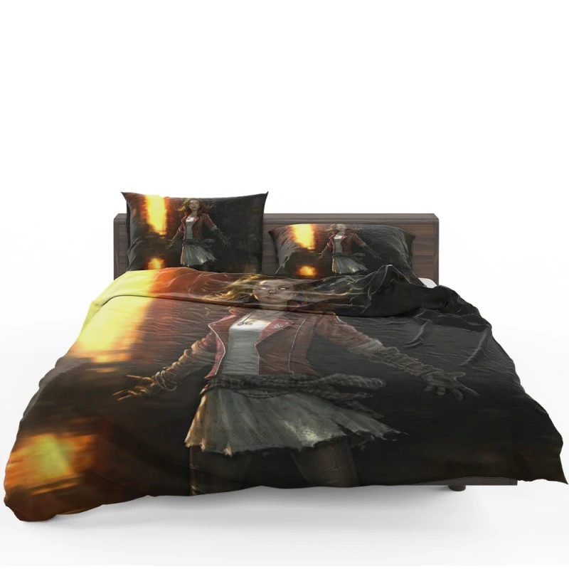 Scarlet Witch in Avengers Age of Ultron Movie Bedding Set Scarlet Witch in Avengers Age of Ultron Movie Bedding Set