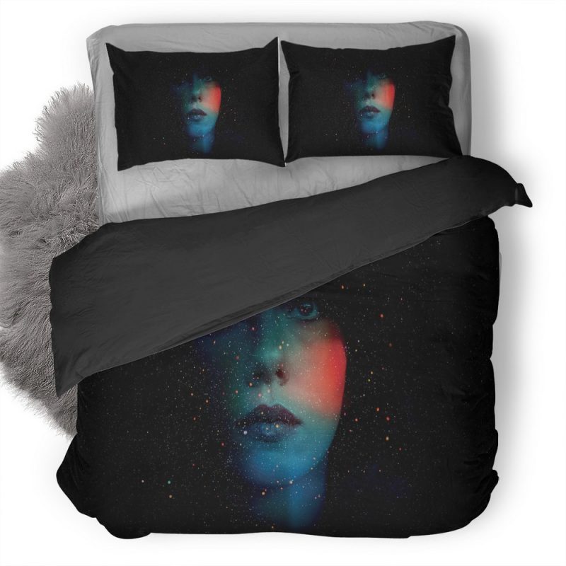 Scarlett Johansson Under The Skin Artwork Pic Duvet Cover and Pillowcase Set Bedding Set Scarlett Johansson Under The Skin Artwork Pic Duvet Cover and Pillowcase Set Bedding Set