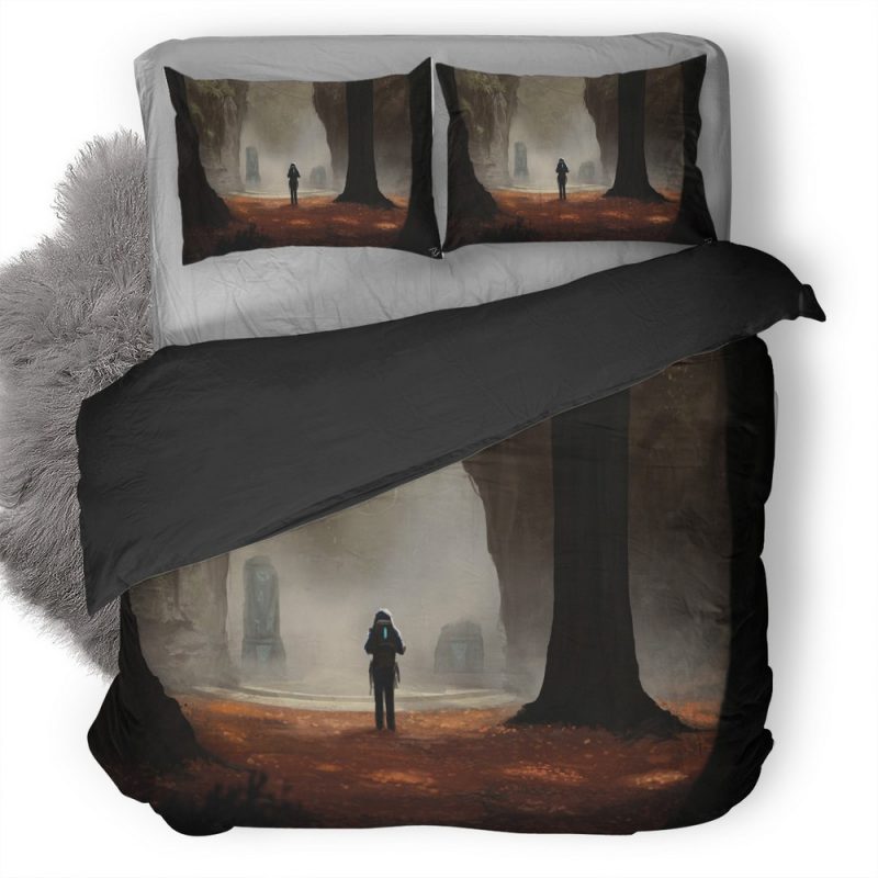 Scifi Concept Art Adventure Forest Antasy Digital Art F5 Duvet Cover and Pillowcase Set Bedding Set Scifi Concept Art Adventure Forest Antasy Digital Art F5 Duvet Cover and Pillowcase Set Bedding Set