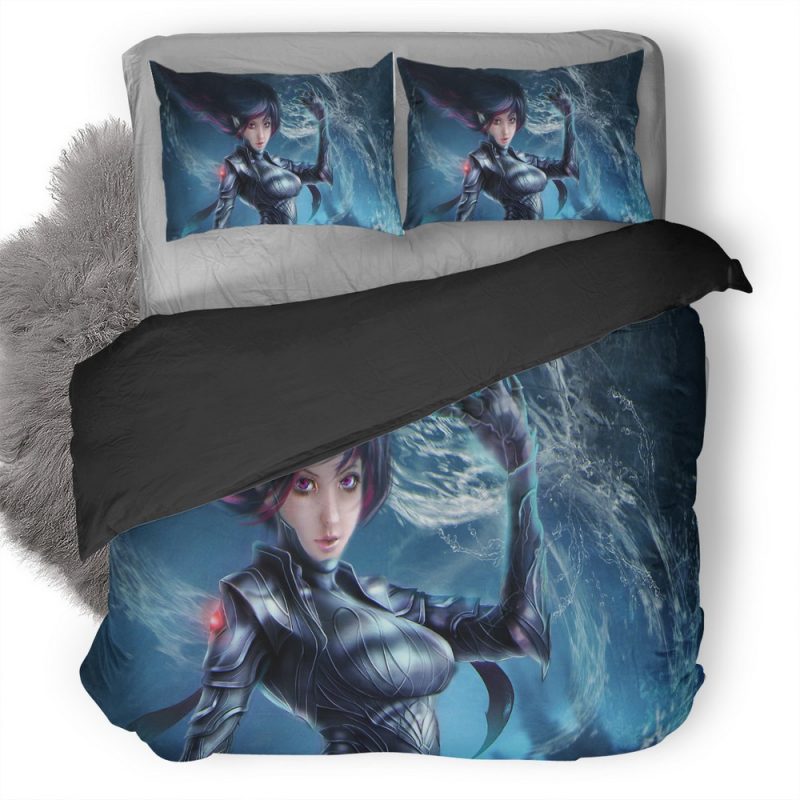 Scifi Girl Character V8 Duvet Cover and Pillowcase Set Bedding Set Scifi Girl Character V8 Duvet Cover and Pillowcase Set Bedding Set