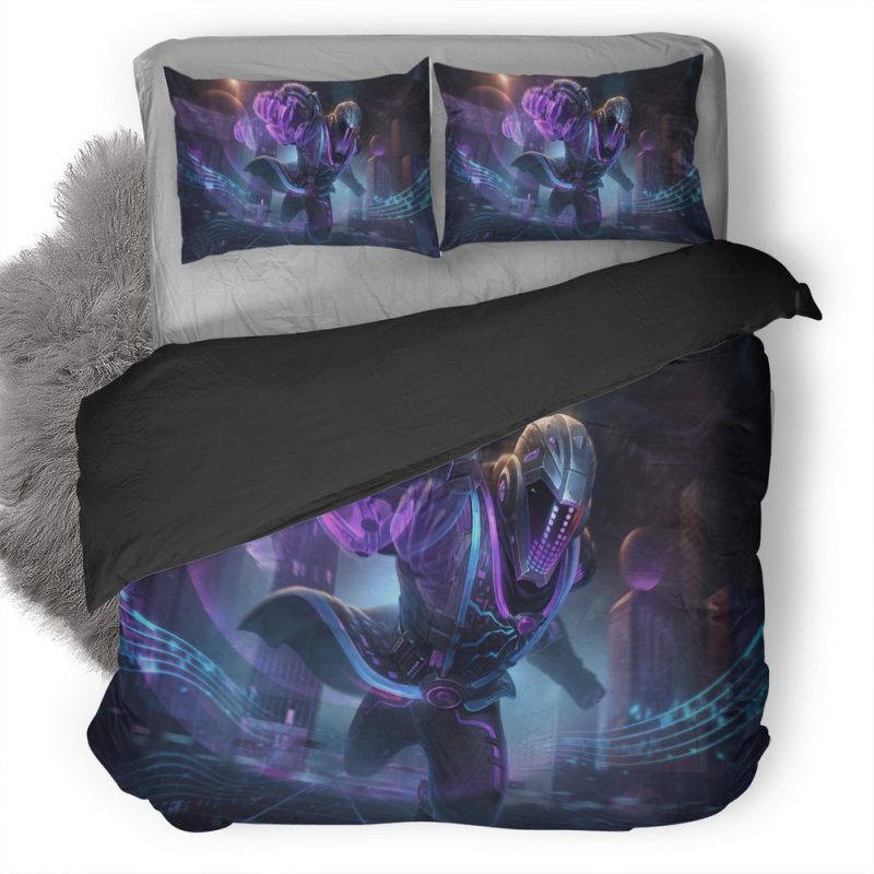 Scifi Robot Ravin Ravana B0 Duvet Cover and Pillowcase Set Bedding Set Scifi Robot Ravin Ravana B0 Duvet Cover and Pillowcase Set Bedding Set