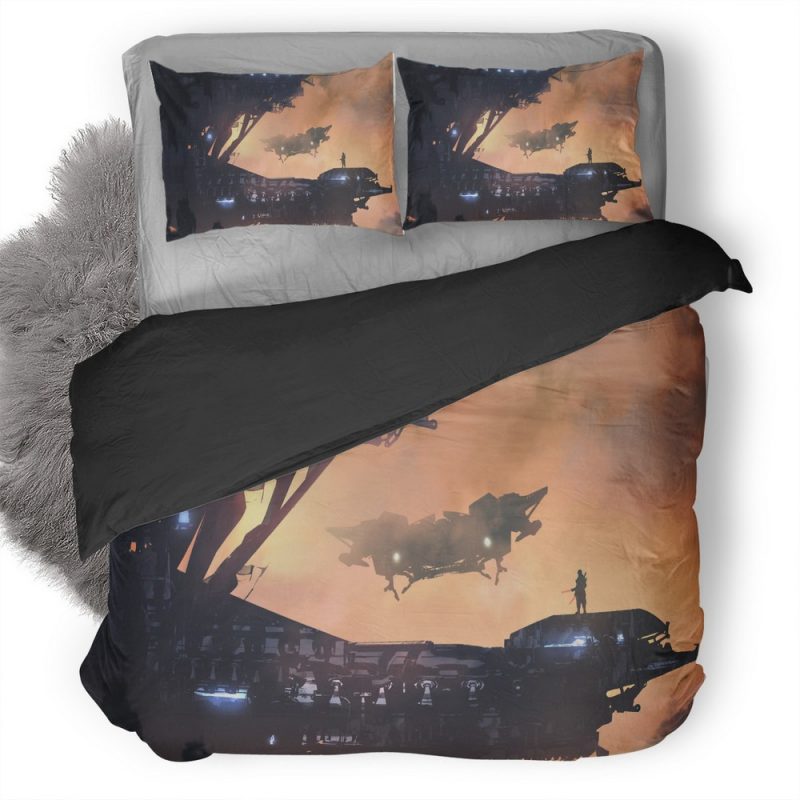 Scifi Space Warrior Digital Art Futurist 9B Duvet Cover and Pillowcase Set Bedding Set Scifi Space Warrior Digital Art Futurist 9B Duvet Cover and Pillowcase Set Bedding Set