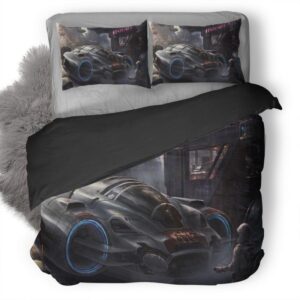 Scifi Vehicle Science Fiction Concept Art Wp Duvet Cover and Pillowcase Set Bedding Set