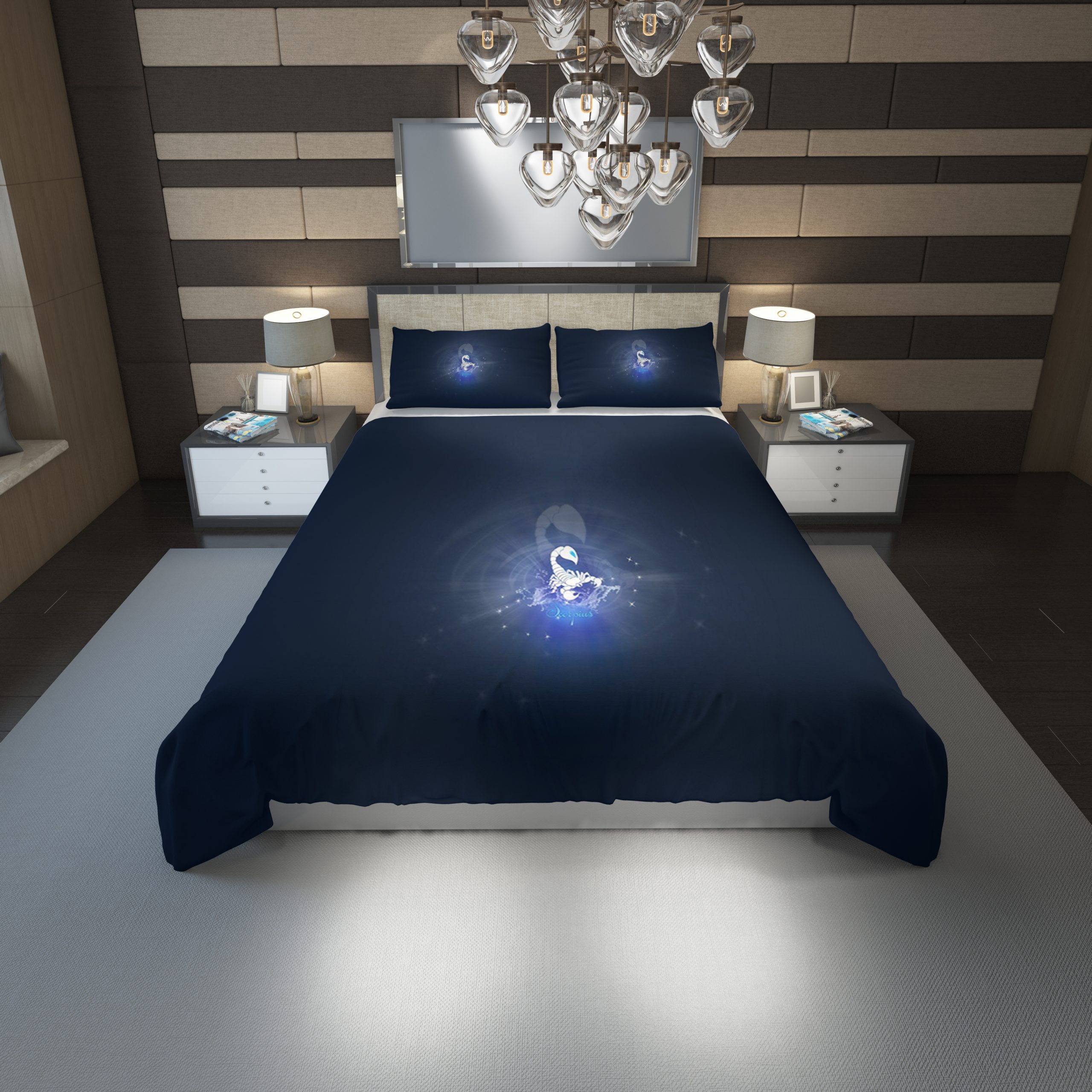 Scorpio Season Duvet Cover and Pillowcase Set Bedding Set 1187 Scorpio Season Duvet Cover and Pillowcase Set Bedding Set 1187