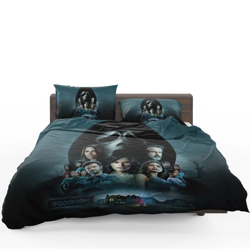 Scream Movie Poster Bedding Set Scream Movie Poster Bedding Set