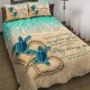 Sea Turtle Couple I Love You And I’Ll Choose You Bedding Set