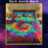 Sea Turtle Tie Dye Full Printing Bedding Set