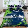 Seattle Seahawks Nfl Logo Bedding Set
