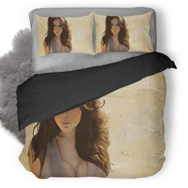 Serinda Swan Artwork S2 Duvet Cover and Pillowcase Set Bedding Set Serinda Swan Artwork S2 Duvet Cover and Pillowcase Set Bedding Set